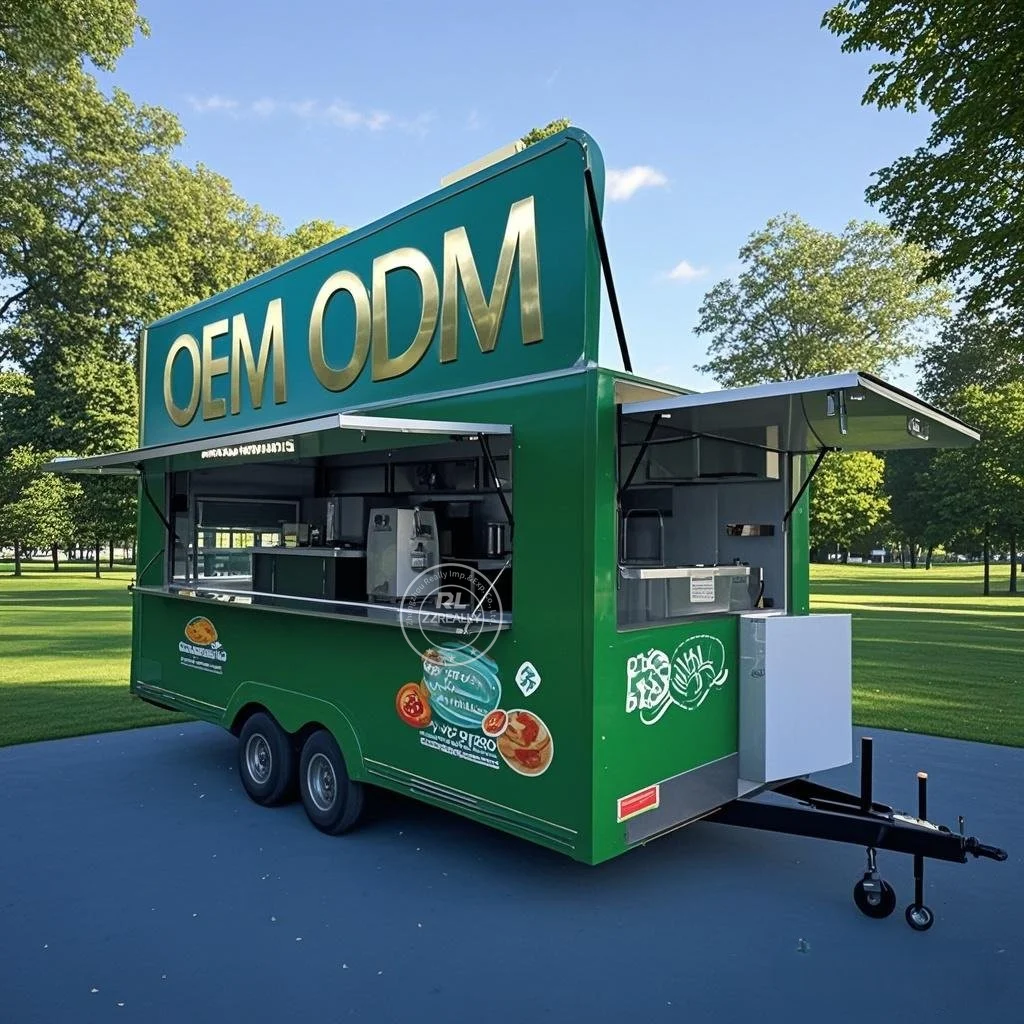 

New Arrival Simple Food Cart Design Mobile Food Trailer For Sale Truck Snack Food Truck With Full Kitchen With High Quality