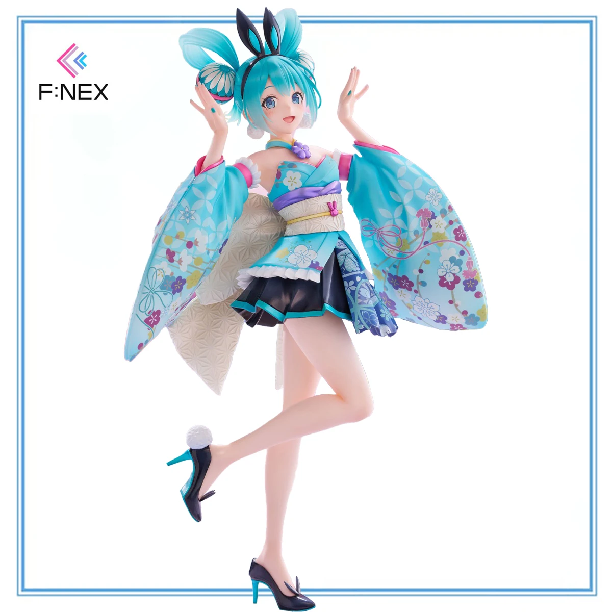 

Original FuRyu F:Nex 1/7 Piapro Characters - Hatsune Miku Wa-Bunny Anime Action Figures Model Collectio Toy Gifts Toys