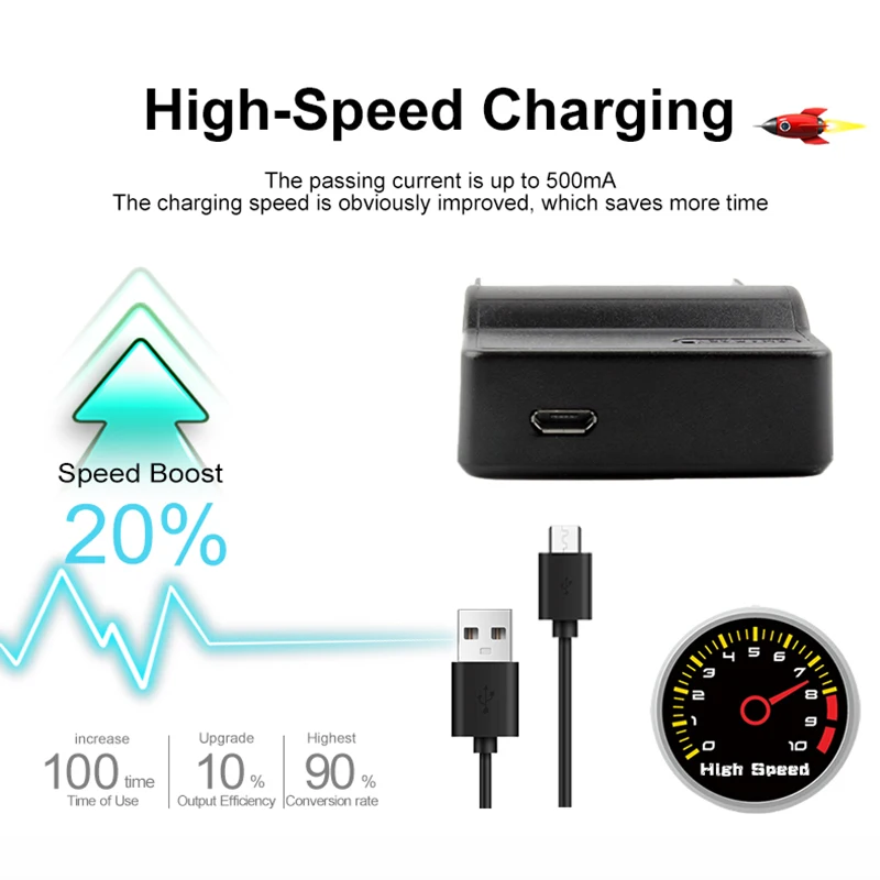 CGA-S006 DMW-BMA7 Battery USB Charger for Panasonic Lumix DMC-FZ7 DMC-FZ30 FZ50 FZ28 FZ18 DMC-FZ8 FZ35 FZ38 CGA-S006E CGR-S006