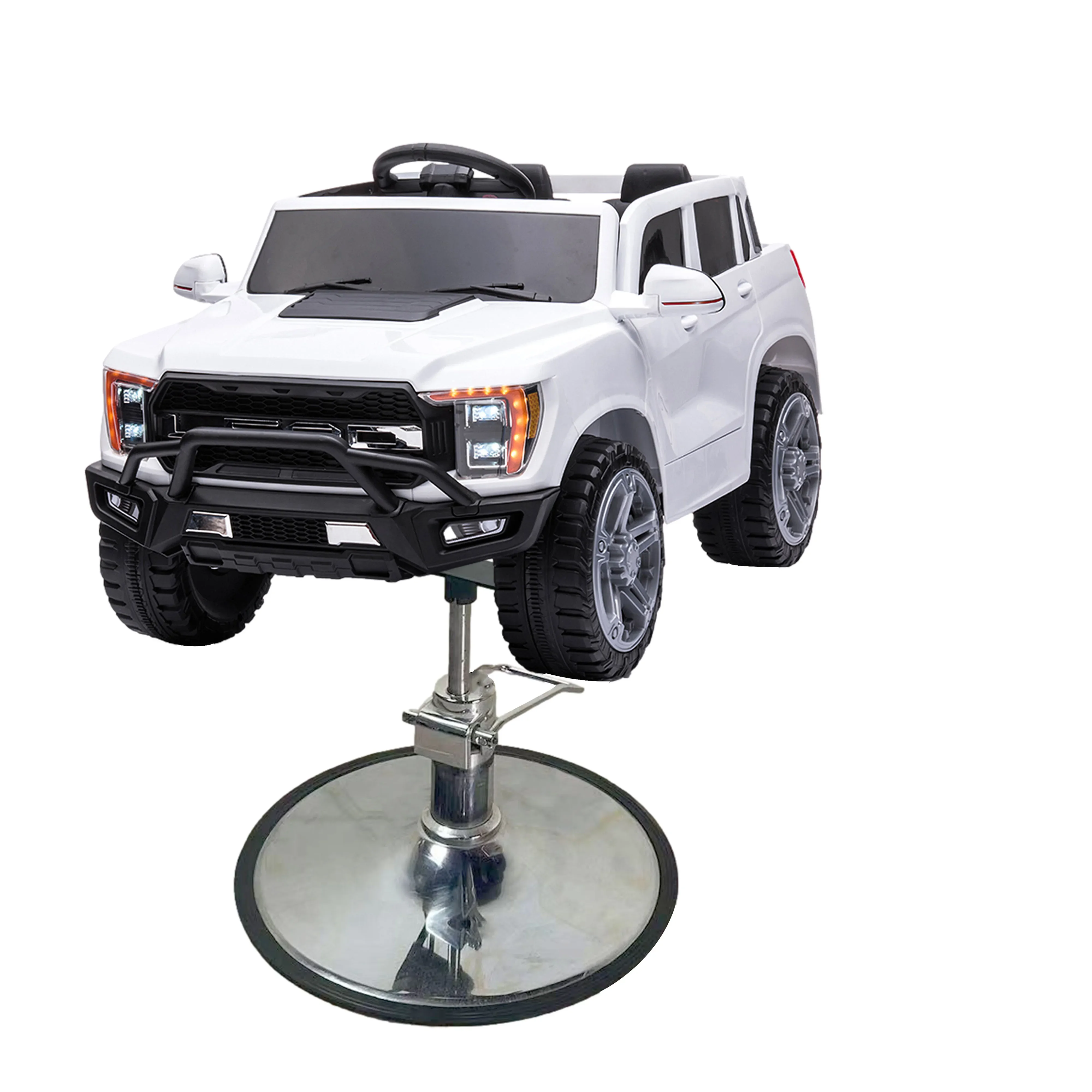 صالون الحلاقة معدات تصفيف الشعر أبيض أصفر أحمر أسود كرسي حلاق السيارة #2