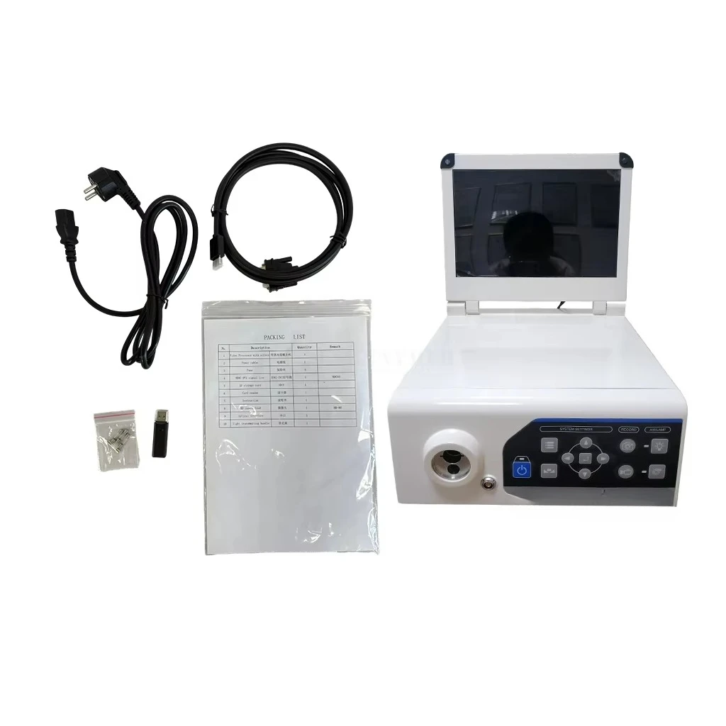 Veterinary video endoscopy, gastroscope, rectoscope, flexible gastroscope for animals, dogs and cats, with  channel