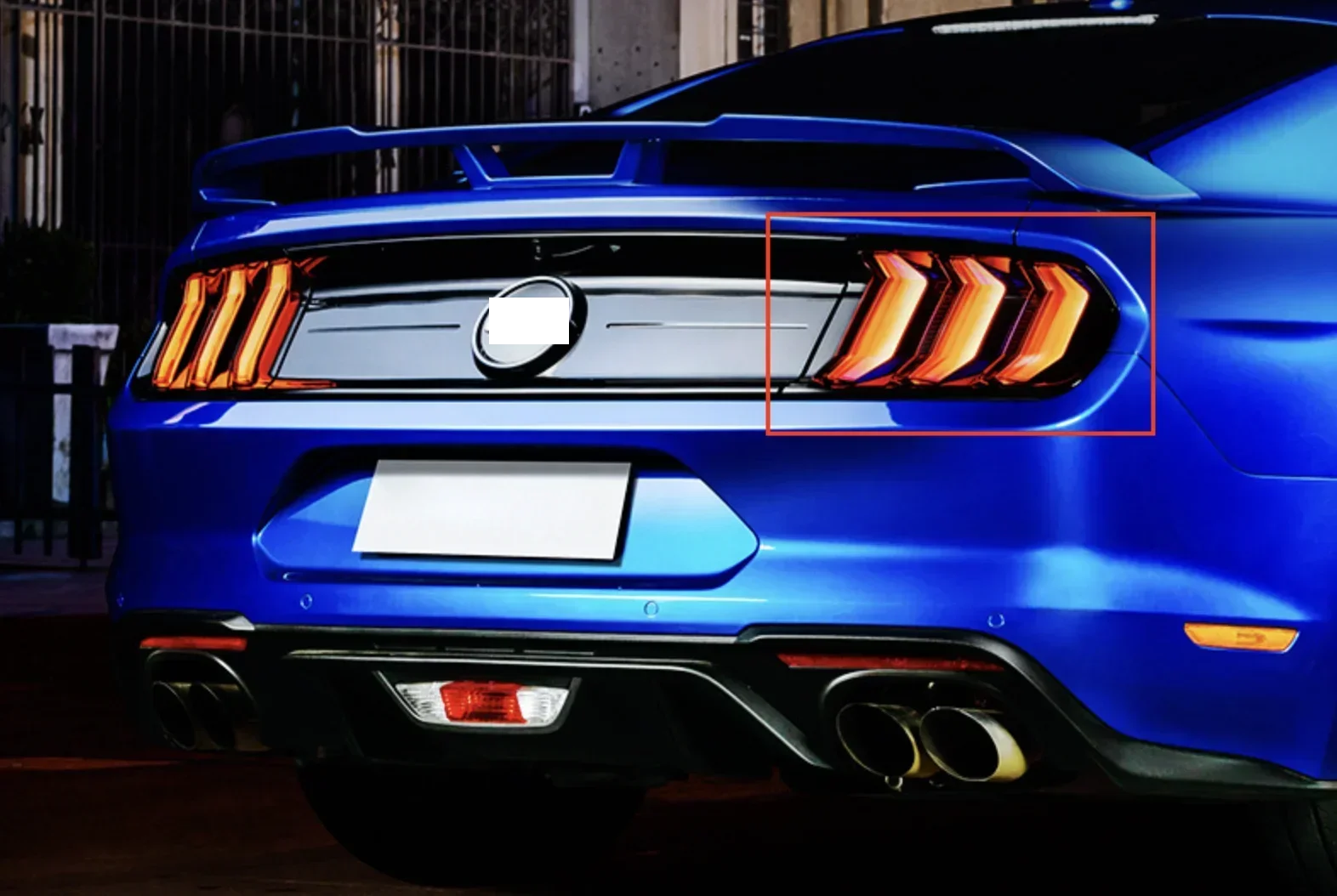 MRD LED Tail Light for Ford Mustang 2014-UP with Two Design in Full LED Taillight LED Rear Tail Lamp