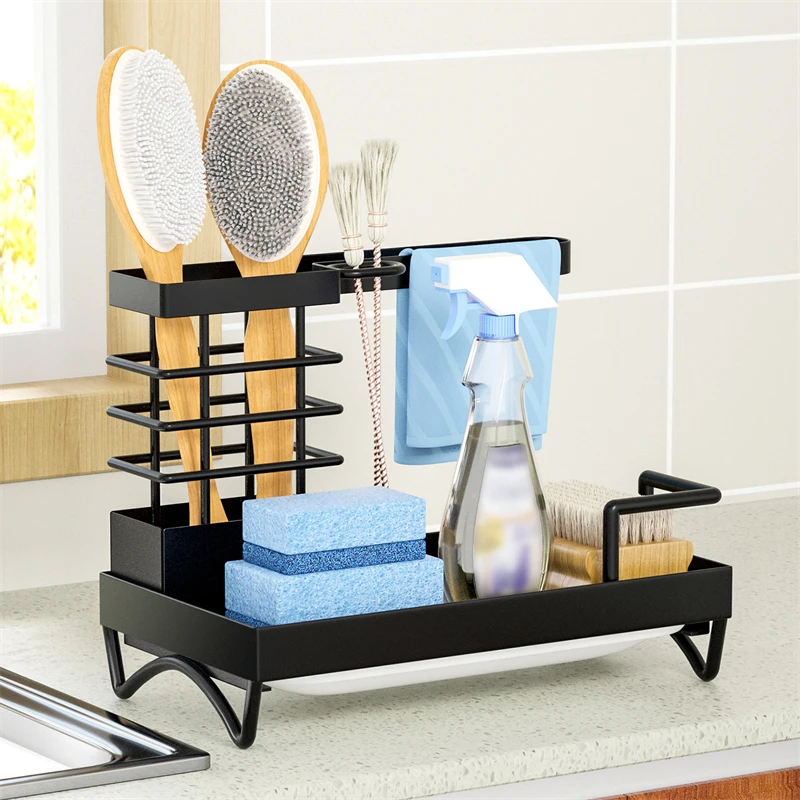 

Rack Rack Kitchen Household Storage Rack Faucet Dish Cloth Drain Basket Supplies Sink Sponge Shelf Special Storage Rack