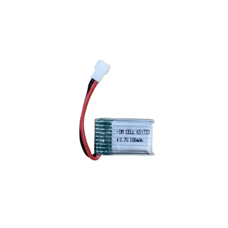 جديد 651723 3.7V 180mAh PH2.0 بطارية توصيل خارجي ل U839 E010 E011 H20 S8 H36 F36 E013 CX-95 NH010 أجهزة الاستقبال عن بعد قطع الغيار RC