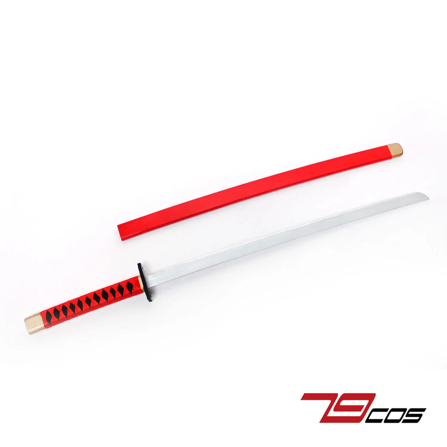Hellsing Ultimate Yumie Takagi Sword Cosplay Prop Anime Custom Hand Made Costume Accessory Katana Set for Halloween Comic Con