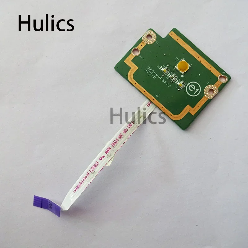 Hulics Used CN-0GK80F FOR Dell Inspiron N7010 Power Button Board Cable GK80F 0GK80F DA0UM9PB6D0