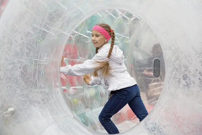 Bild 4: Bester aufblasbarer Wasserlauf-Rollerball aus PVC