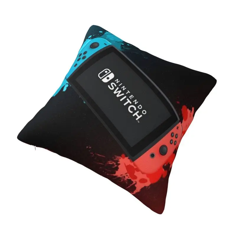 Custom Gamer Gaming Controller Nordic Throw Pillow Covers Video Game Lover Gift Cushions Cover for Sofa