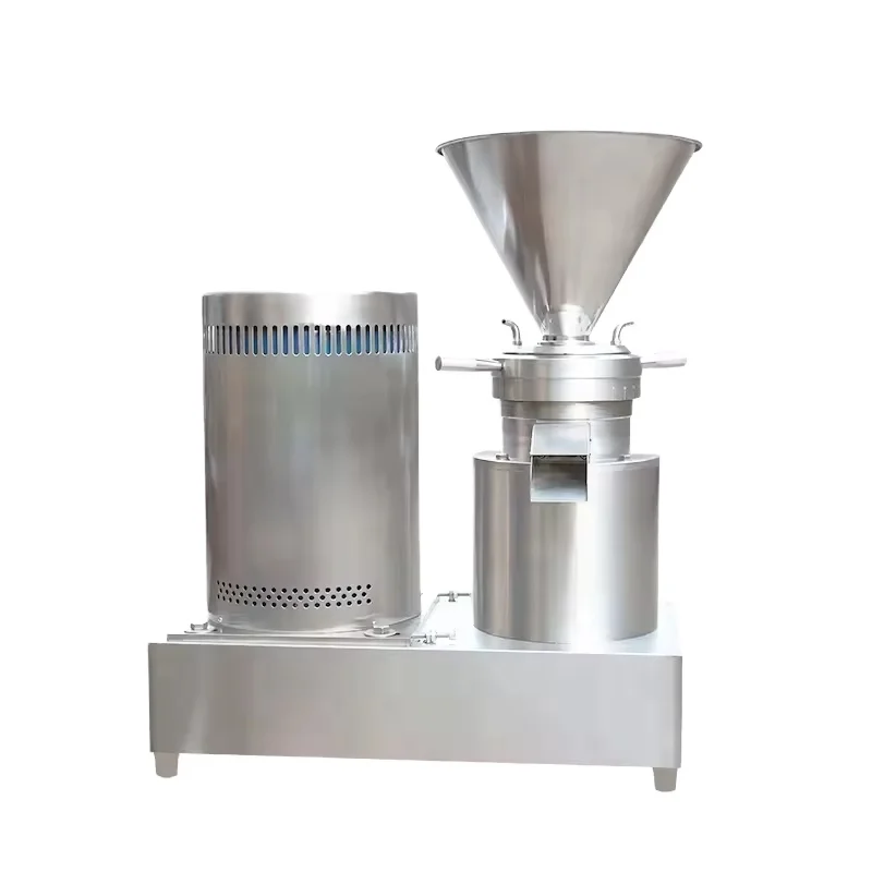 Commercial Grade Stainless Steel Nut Grinder Almond Milk Processing Peanut Butter Manufacturing Machine Household Use For Fruit