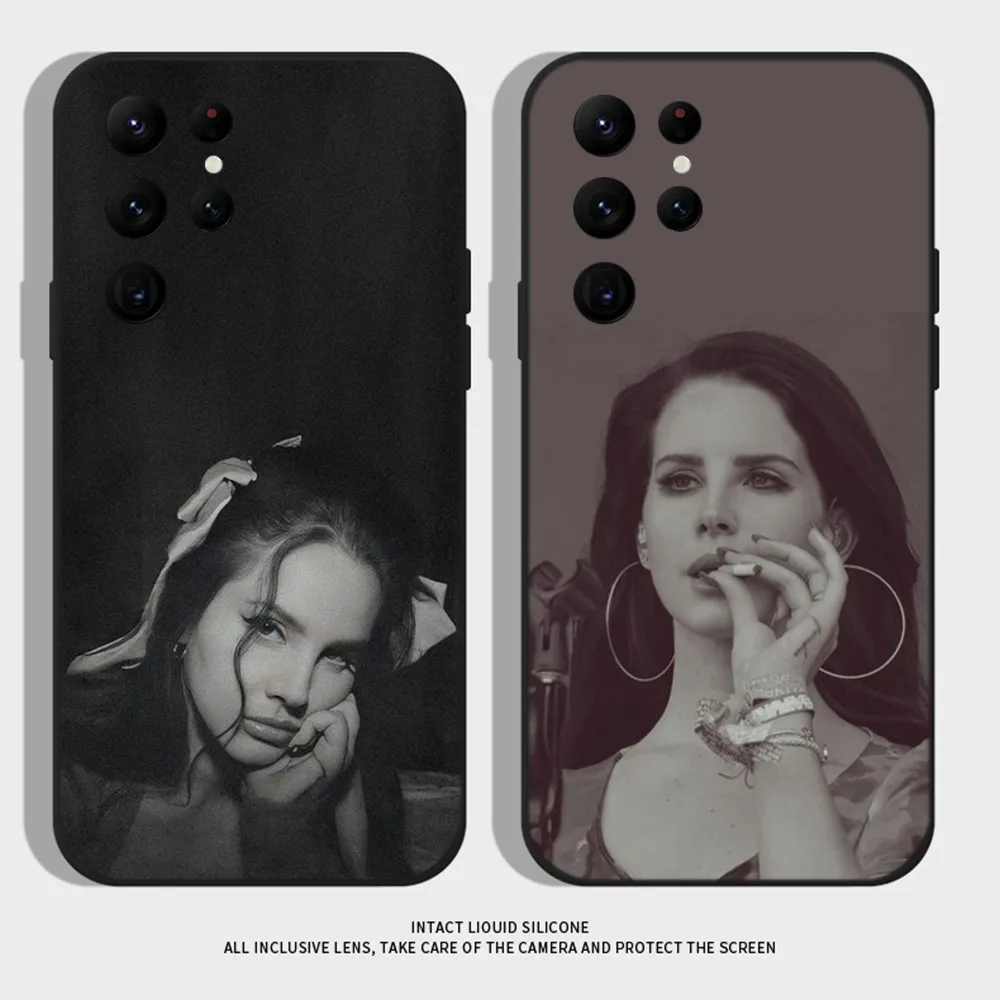 L-Lana Del Rey Tough  Phone Case For Samsung S21,S22 Ultra,S20,S30 plus,S22 plus,S23,S30 ultra 5G Silicone Cover