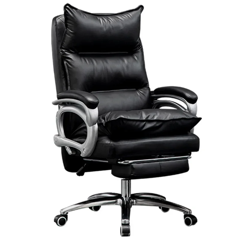 Swivel Accent Office Chairs Leather Gaming Recliner Relaxing Desk Office Chairs Ergonomic Sillas De Escritorio Room Furniture