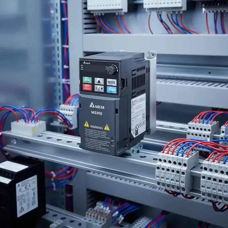 Vfd Manufacturer 3.7KW Inverter Vfd Frequency Converter Ms300 VFD17AMS23ANSAA Vfd Drive for Motor