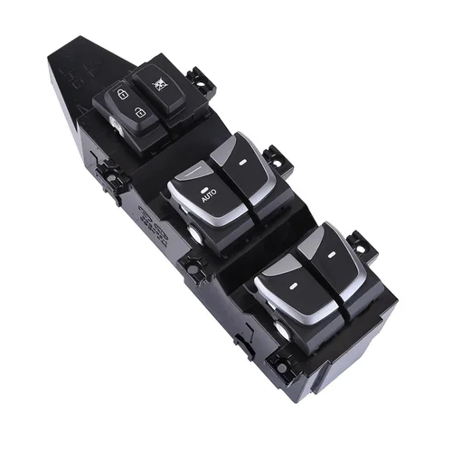 Imagen 2 del producto Interruptor de Control de ventana para Hyundai Santa Fe IX45 DM 2013 2014 2015 2016 93570-2W000 botón elevador de vidrio eléctrico delantero izquierdo