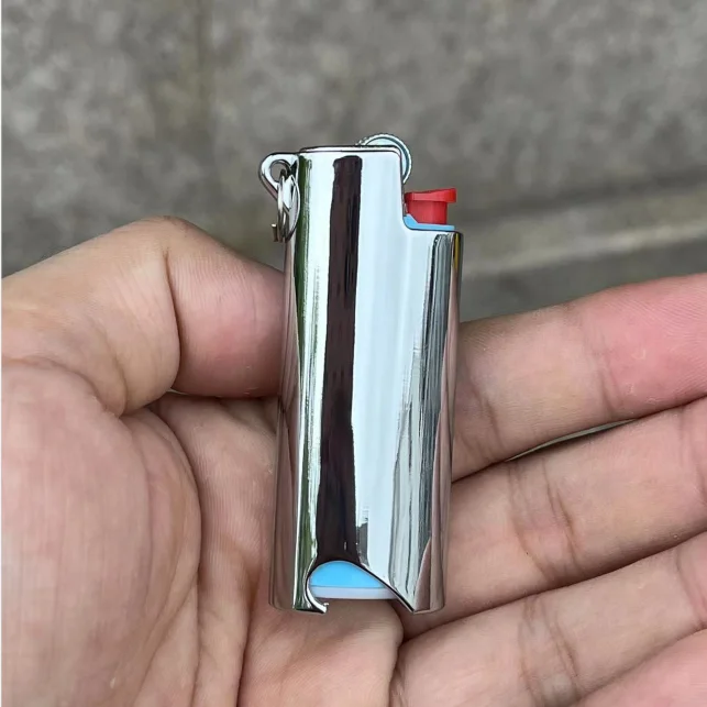 

1Pc New Metal Lighter Explosion-proof Case for BIC J5 No Lighter