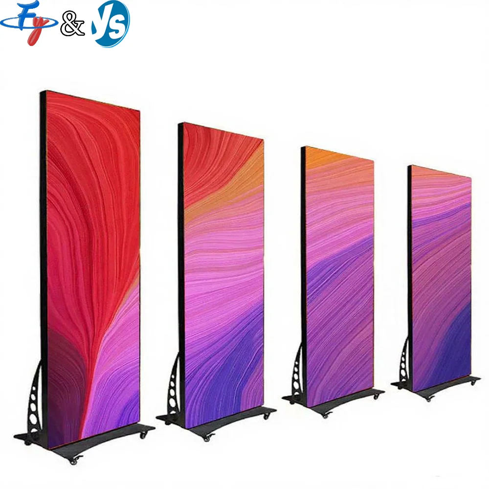 LED Signage Display Standing P2.5/P2/P1.25 Display Screen Led Custom Poster Led on Screen Advertising Promotional Business