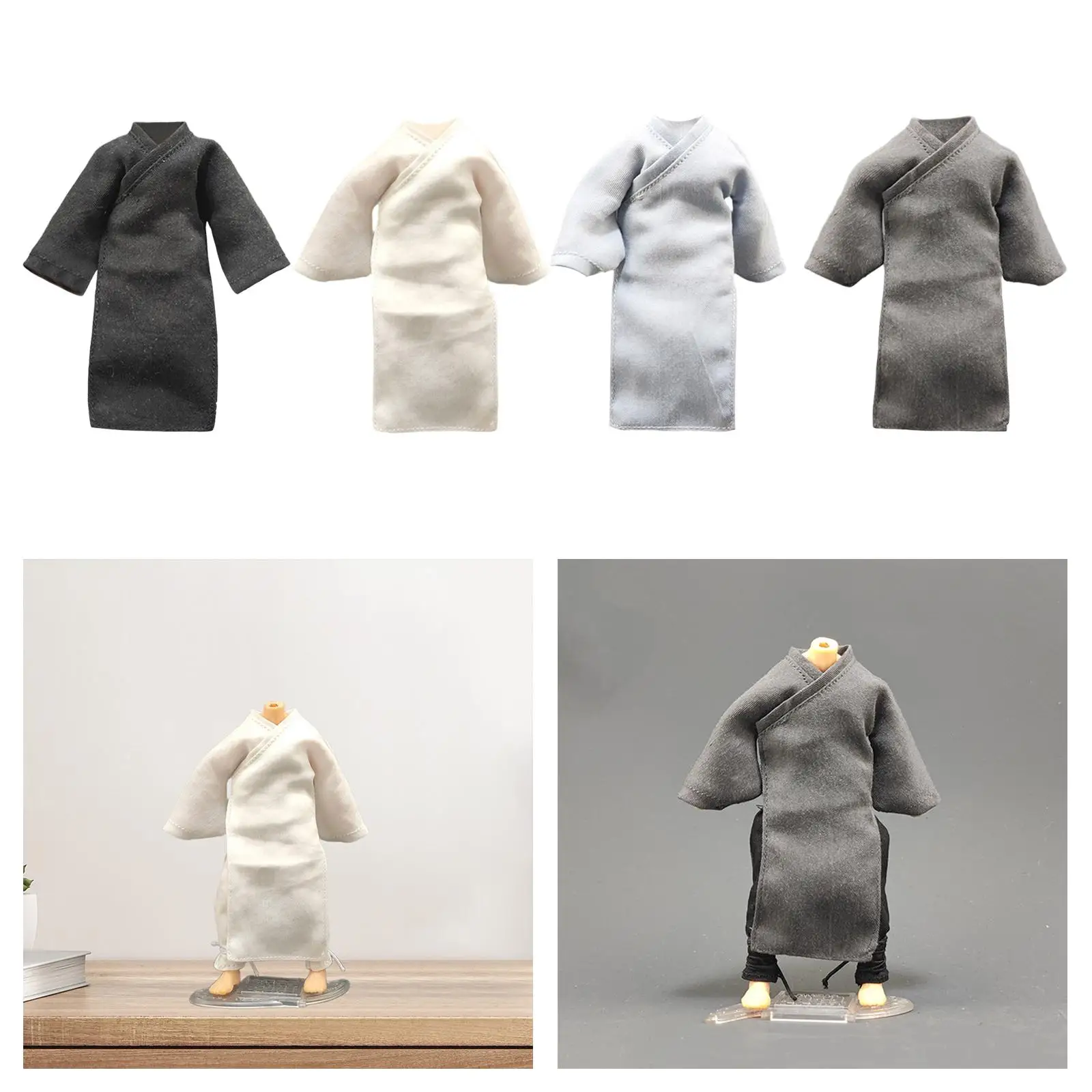 1:18 Male Doll Robe, Doll Outfit, Doll Decor, Accessories Accessories Action Figure Clothes