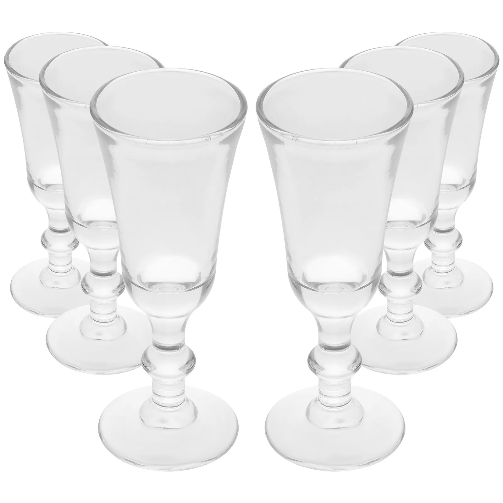 

Набор из 6 прозрачных бокалов для коктейлей, легкие, для домашнего бара, вечеринок, свадеб, юбилеев, напитков