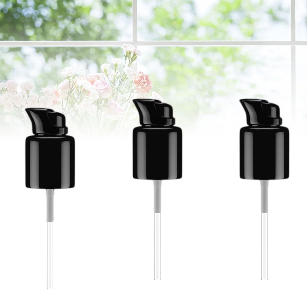 

3 Pcs Lotion Pump Dispenser Hand Cream Soap Bathroom Replacement Liquid Reusable Fits Most Sizes Lotions Shampoo High Viscosity