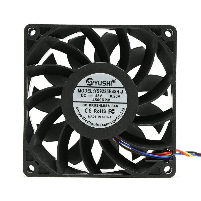 مروحة تبريد الخادم DC 48V 92x90x25mm 90MM