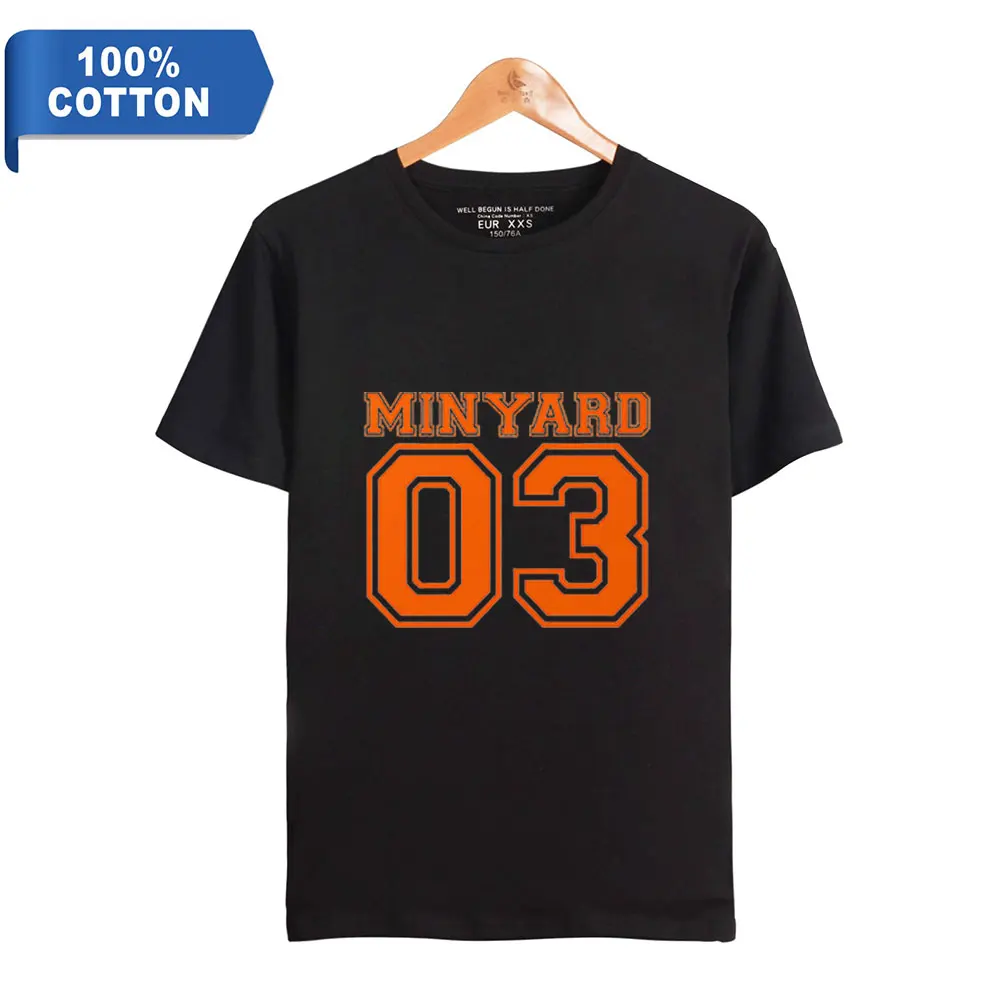 Camiseta de algodao de manga curta para homens e mulheres o corte de foxhole camiseta logotipo legal minyard 03