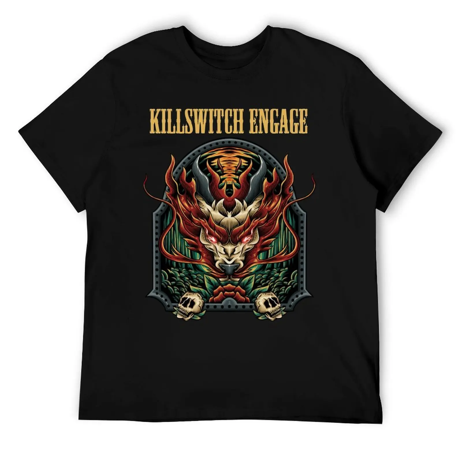 

Engage And The Killswitch Band T-Shirt t shirts cotton 100% t shirts for man graphic vintage T-Shirt