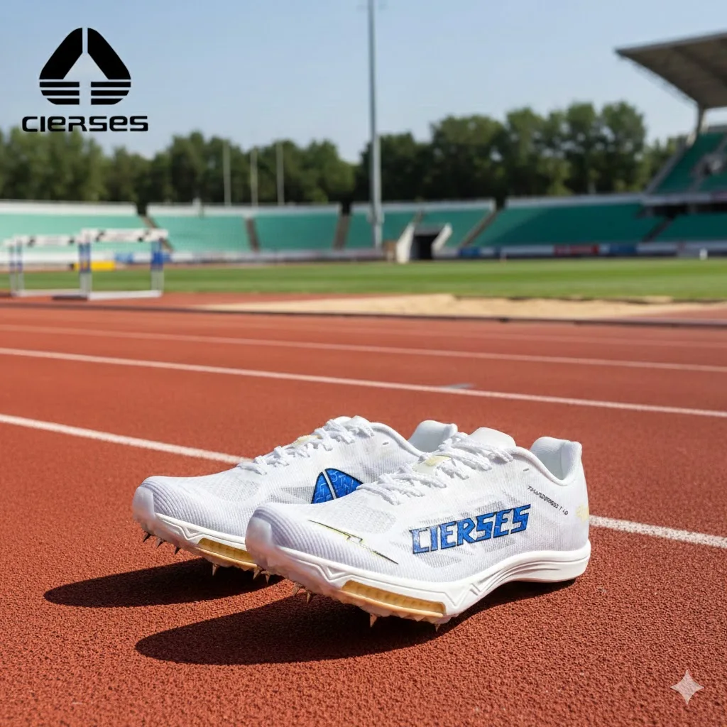 

Thunderbolt 1.0 Full Palm Carbon Plate Air Cushion Nail Shoes For Sports Professional Track and Field Racing Shoes 2460 CIERSES