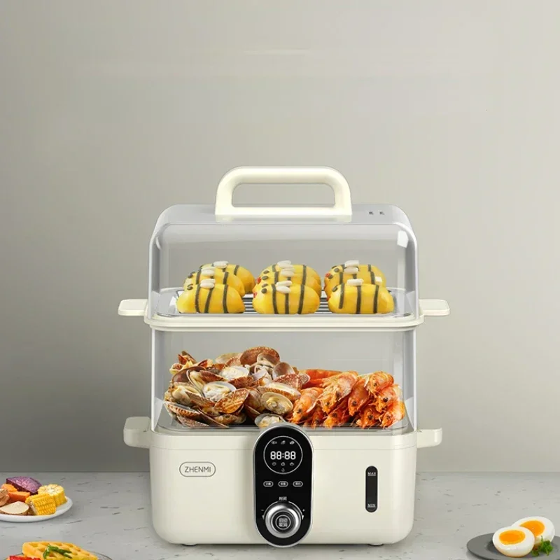 Speed Steamer Electric Steamer Multi-Functional Small Multi-Layer Large Capacity Steam Pot Steamed Stew Pot Breakfast Machine