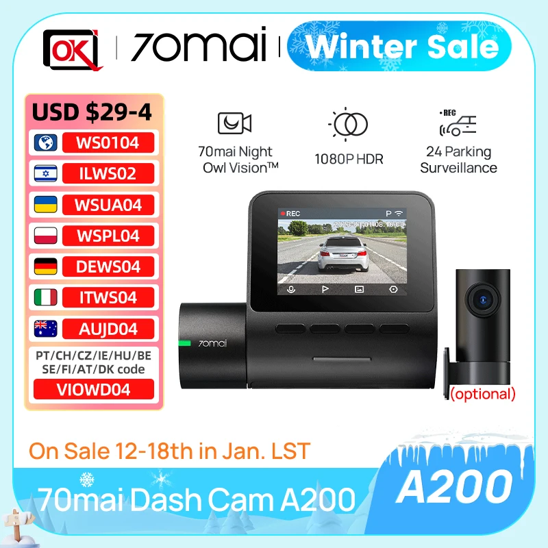 70mai A200 Dash Cam: تقييم شامل ونصائح للاستخدام