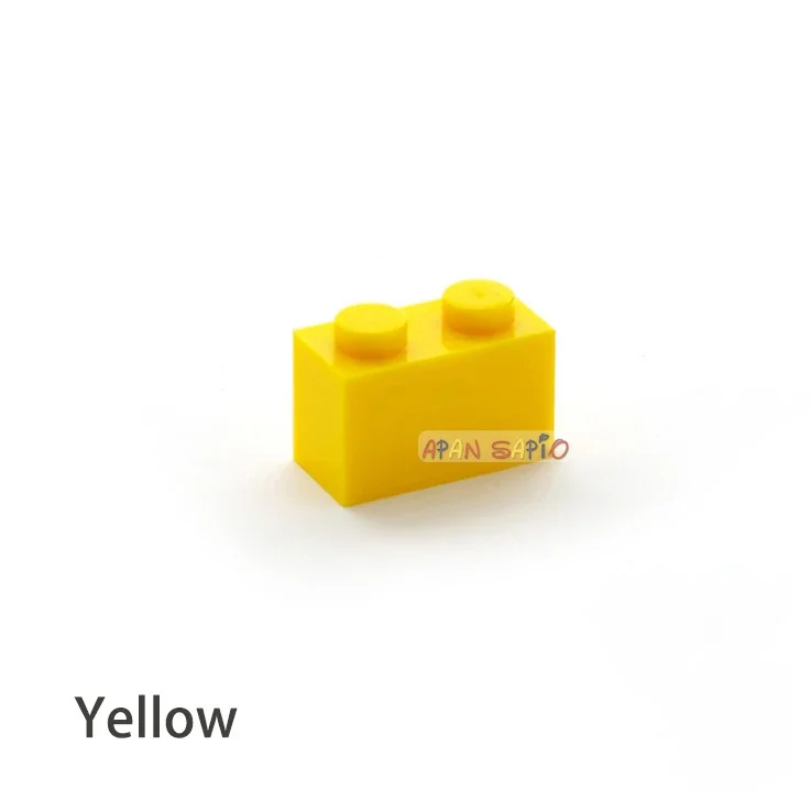 500 stücke 1x2 Punkte DIY Bausteine Dicke Zahlen Bricks Pädagogisches Kreatives Kunststoff Spielzeug für Kinder Kompatibel mit 3004