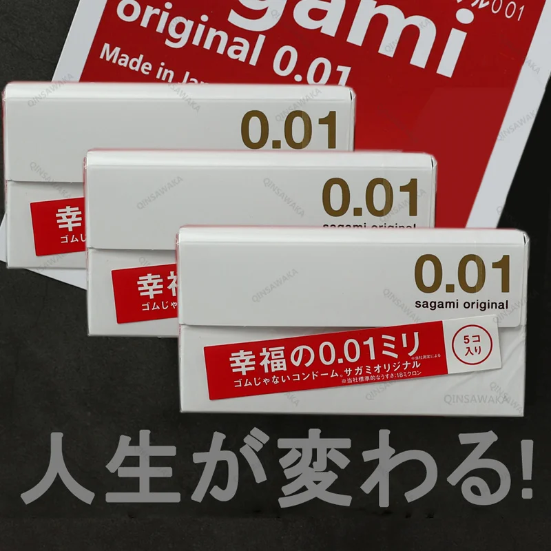 MADE IN JAPAN SAGAMI ORIGINAL 15pc 0.01mm super slim ultra thin like not wearing happiness 001 Condom NO LATEX  Polyurethane