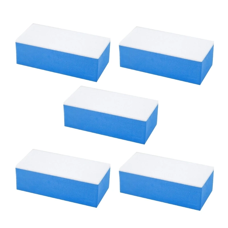 All Purpose Auto Windshield Cleaning Sponge Wool Felt Brush 5Pcs for Oil Film