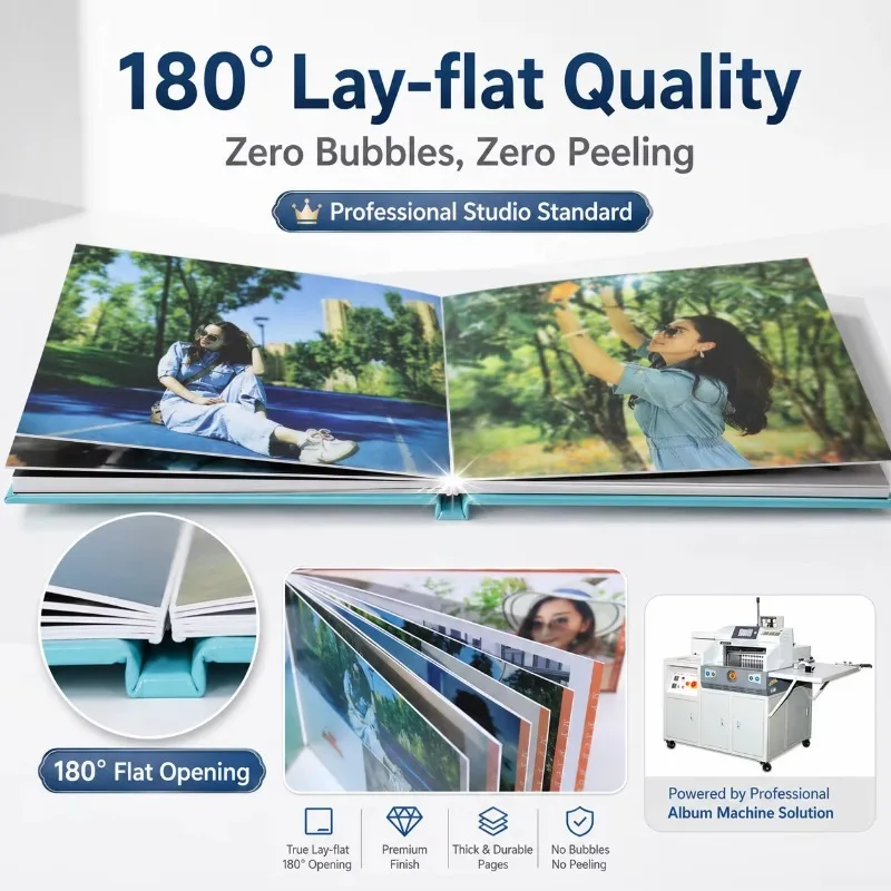 Double100 Professional Digital Photo Album Maker Machine for Wedding Photo Book Production