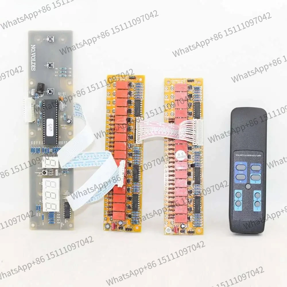 V03 Dual Channel Amplifier Assembled Board Progressive Volume Remote Control  ( Photoacoustic Resistor Version )