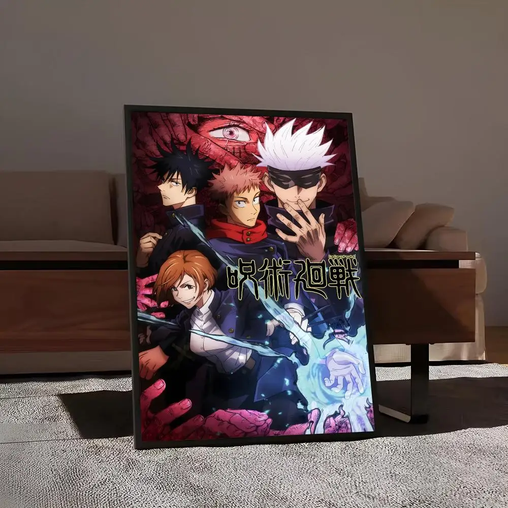 Japanese Anime J-Jujutsu Kaisen Painting Calligraphy Print Canvas Art Pictures Home For Living Room Modern Decor Room Home Decor