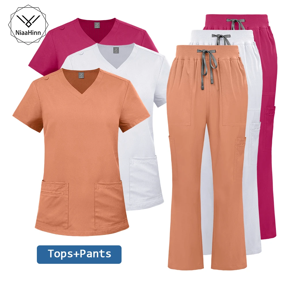 niaahinn-uniformes-medicos-hospital-esfrega-clinica-dentaria-workwear-manga-curta-superior-ternos-de-trabalho-beleza-uniforme-medico-esfrega-feminino