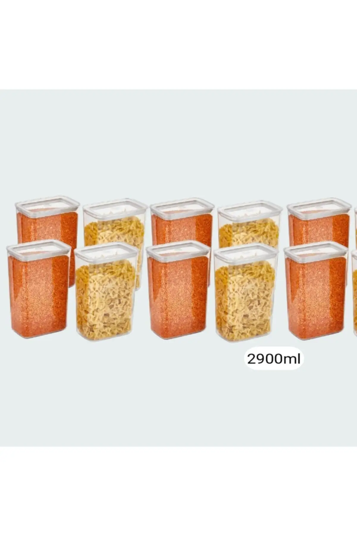 DOLBOVI Vipahmet Sude rectangular storage containers 12x2900 Ml