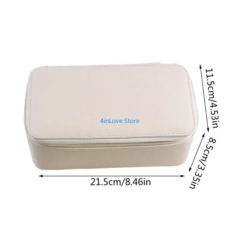 T4MD Jewelry Storage Box Case Portable Jewelry Protable Properfor