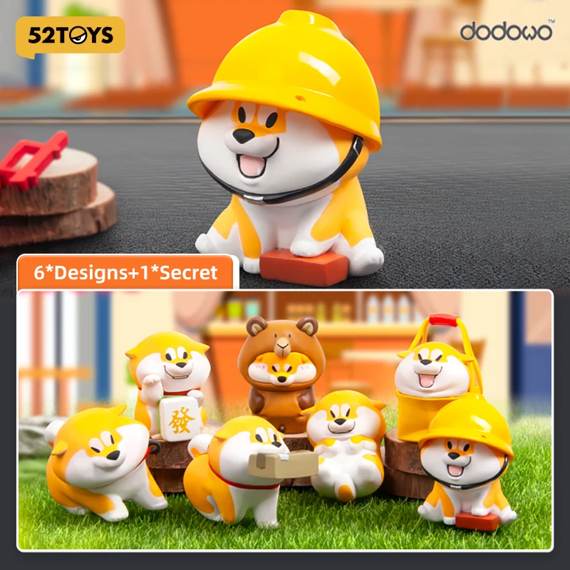 

52TOYS Mystery Box Puppy Crossing, слепая коробка, случайная коллекционная игрушка, украшение для рабочего стола, подарок