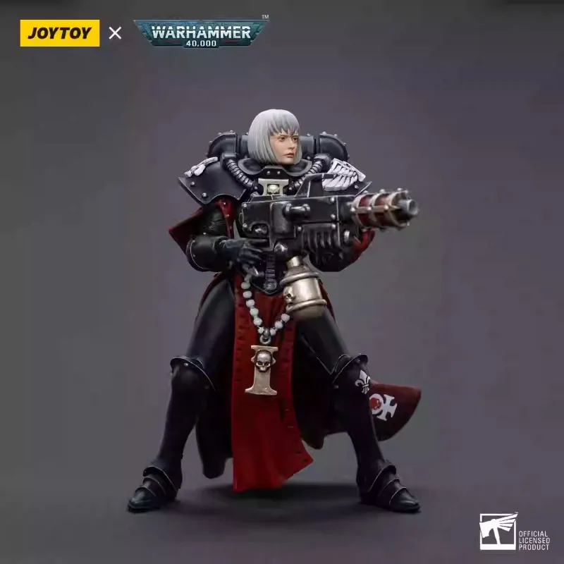 JOYTOY Warhammer 40k 1/18 액션 피규어 Adepta Sororitas Battle Sister Superior Imagifier Jurel Anime 군용 장난감 모델 팬용