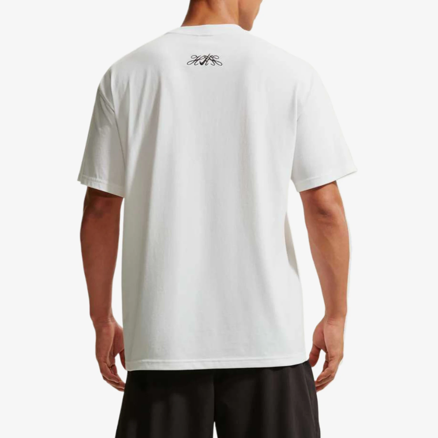 Nike genuine men's loose shoulder breathable casual printed short sleeved T-shirt JF5954-100