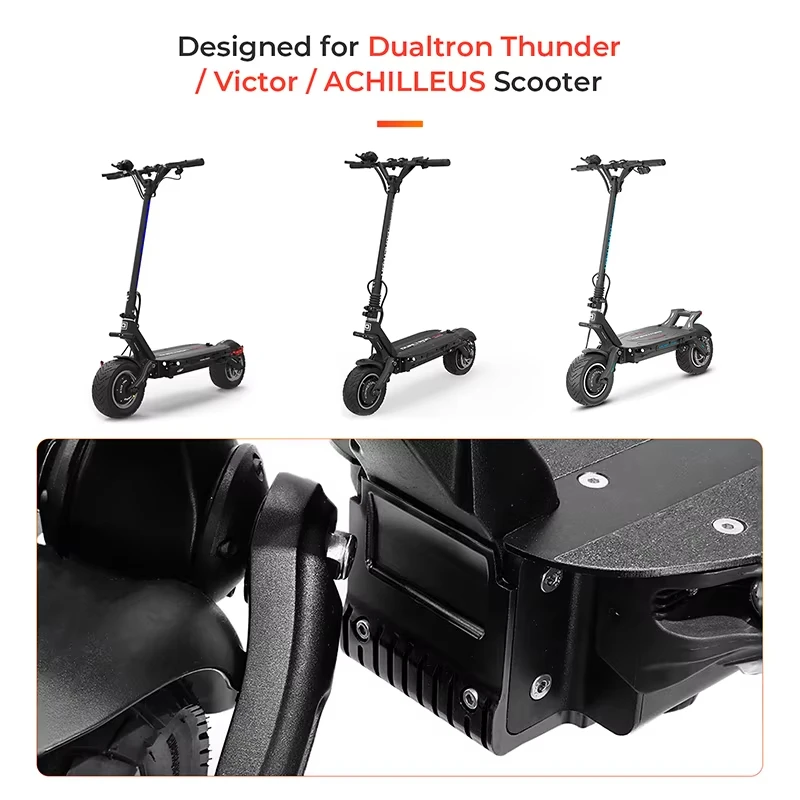 Déflecteur Anti-Collision pour Scooter électrique, garde-boue épais, pièces en aluminium modifiées, pour Dualtron Thunder/Victor/Achilles/DT3