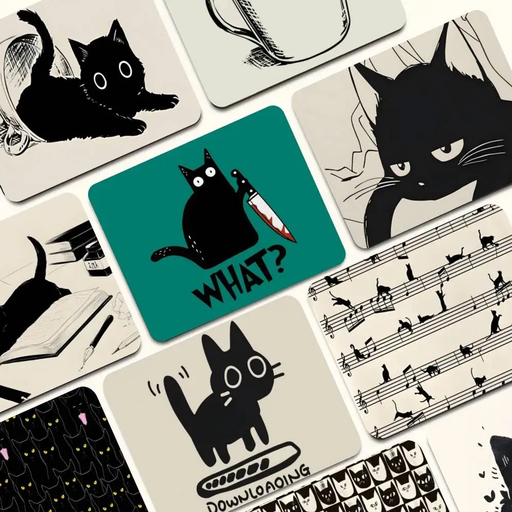 

Коврик для мыши и клавиатуры Black Cat: Аниме, мультфильм, гейминг, гладкий, для рабочего стола