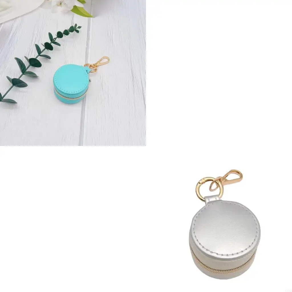 Gantungan Kunci Penyimpanan Perhiasan Multi Fungsi Dengan Tas Aksesori Perjalanan Lapisan Lembut