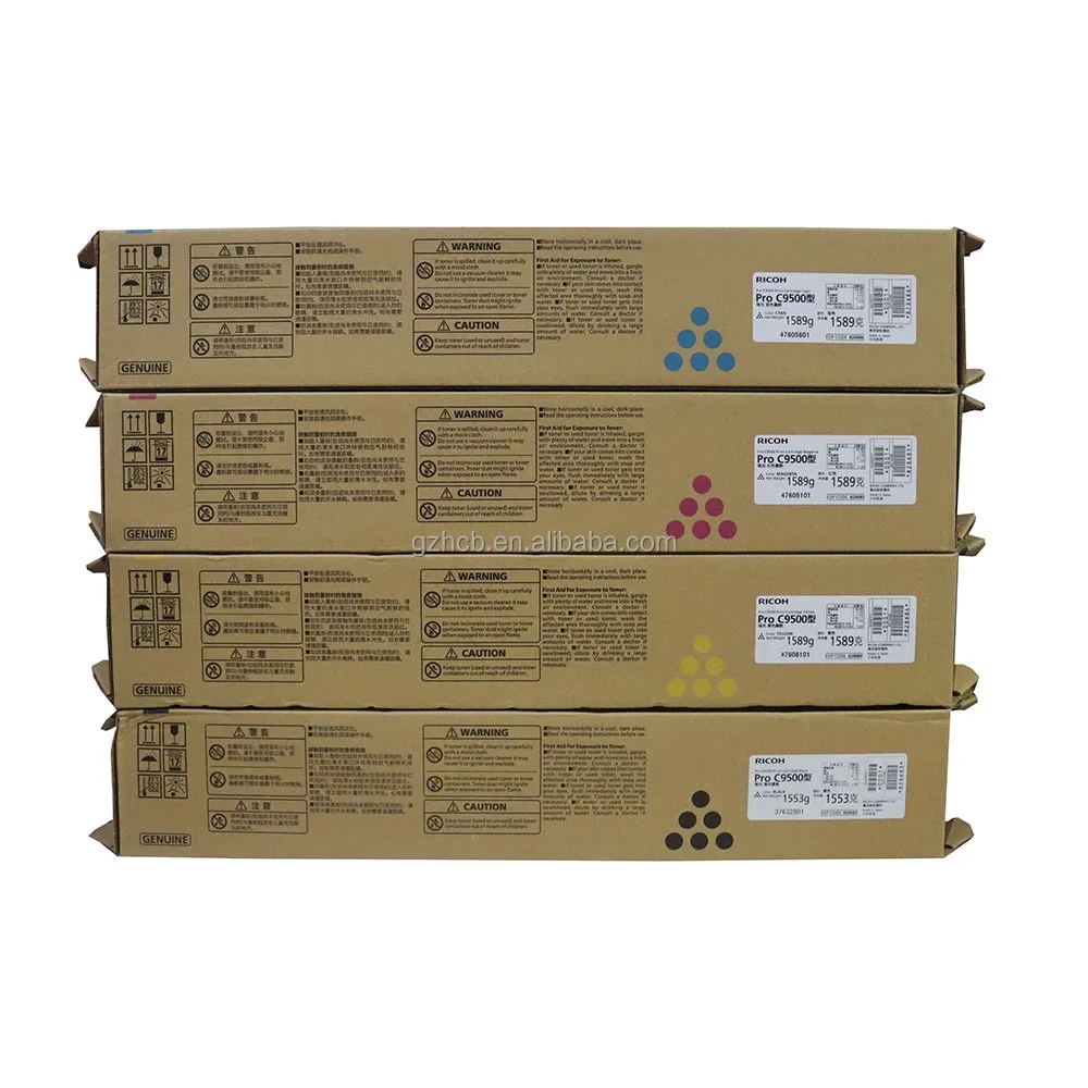 

New Product 828683/84/85/86 Original for Use in Pro C9500 Ricoh Toner Cartridges