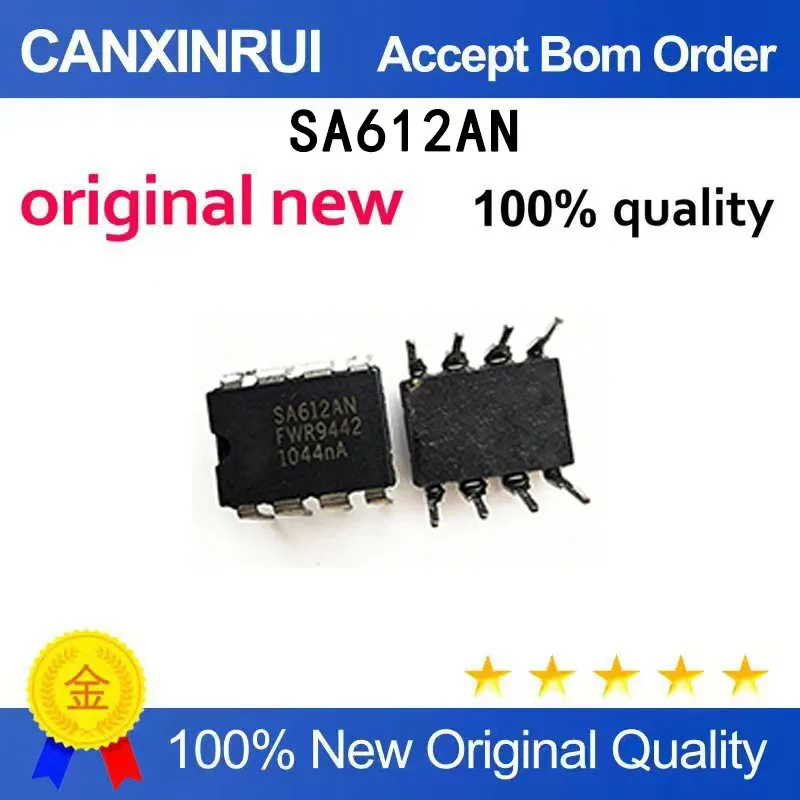 (5-100 pieces)Brand new original SA612AN direct insertion DIP-8 spot chip IC