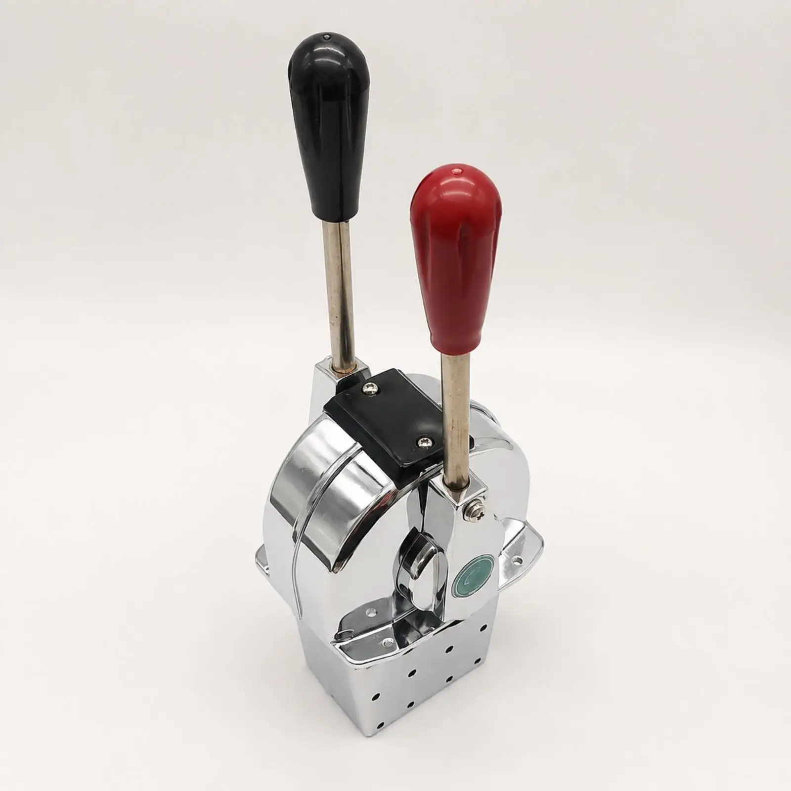 doubleLever Marine Control Assembly Polished Tabletop Marine Throttle and