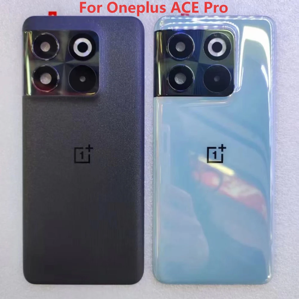 For OnePlus 9RT 9R N2 N100 N200 10Pro ACE Pro N2T Back Battery Cover Rear Door Housing Case With Lens Camera Frame Repair Parts