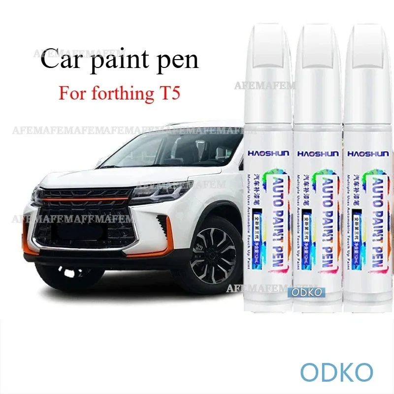 For Forthing T5 Car Paint Pen Pearl White Car Paint scratch repair artifact jasper cyan point paint pen For Car Scratches