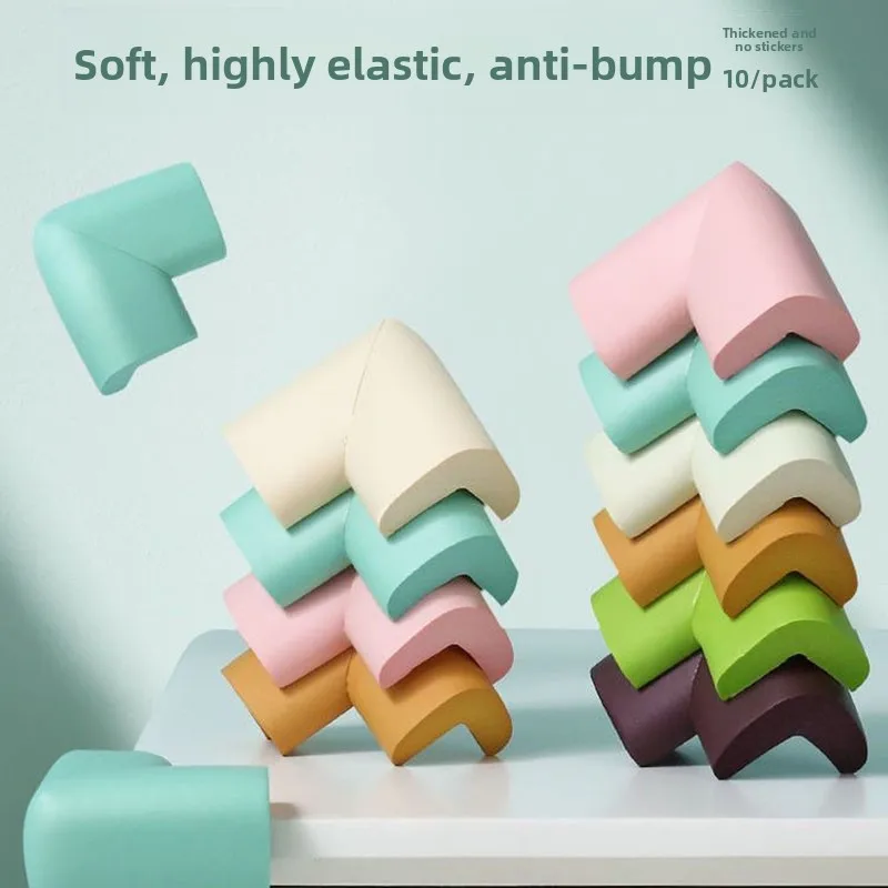 

Защитные уголки для мебели Baby Se: нетоксичные, мягкие, не требуют приклеивания, для защиты углов кофейного столика