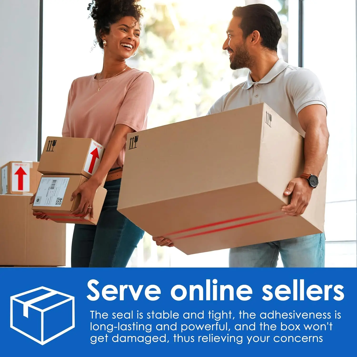 ความหนืดเทปกาวใสกล่องเทปปิดผนึกกล่องกระดาษ DIY เทปยึดยึดเทปกาวใส